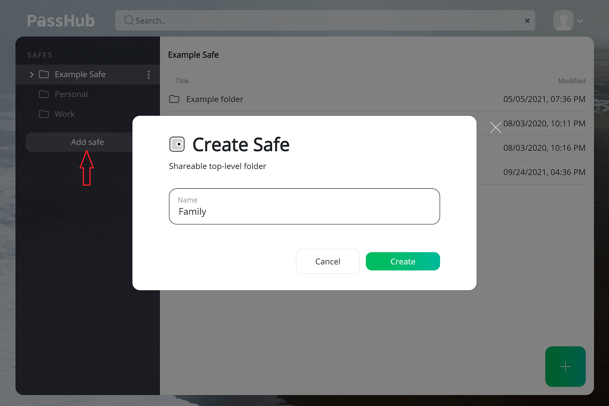 Create Safe